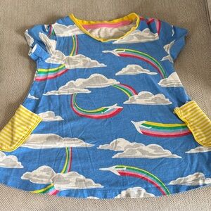 Colorful Rainbow Kids Dress
